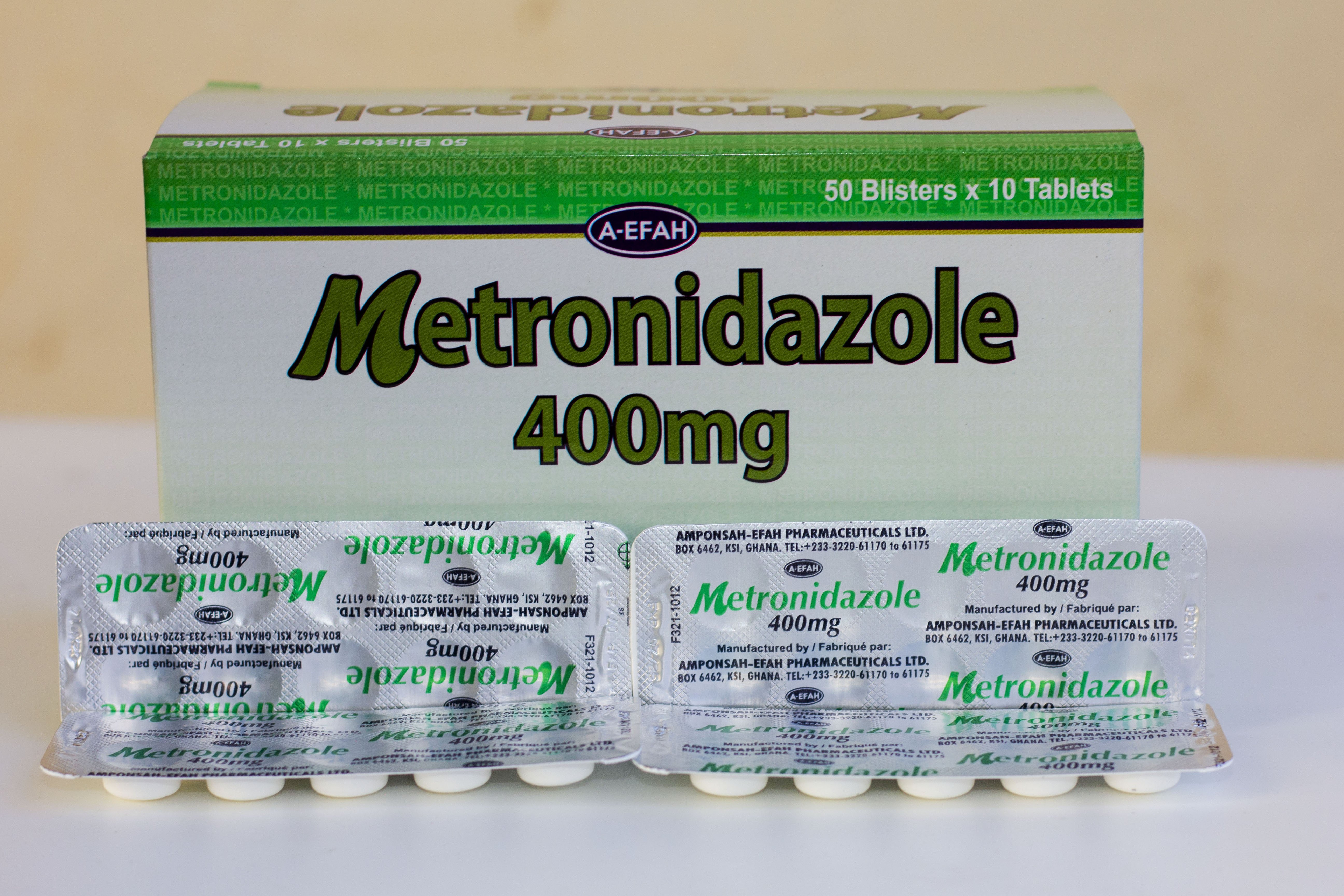 Metronidazole (400mg)